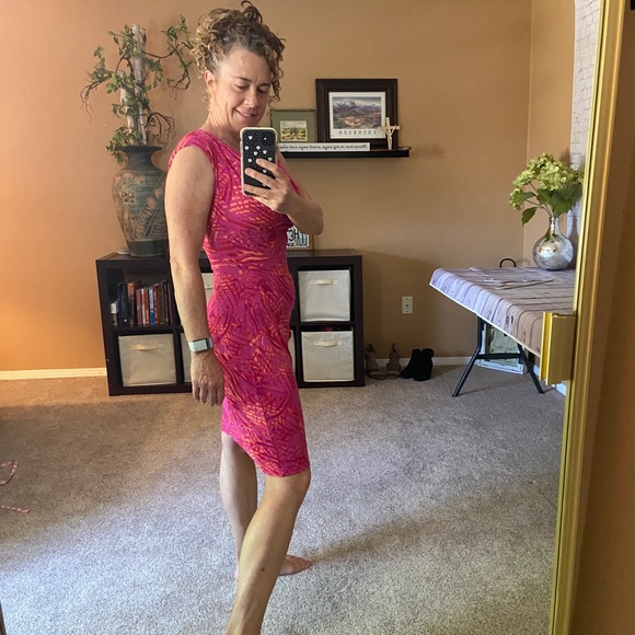 Lauren By Ralph Lauren Jersey Cowl Neck Dress - Picture 3 of 14